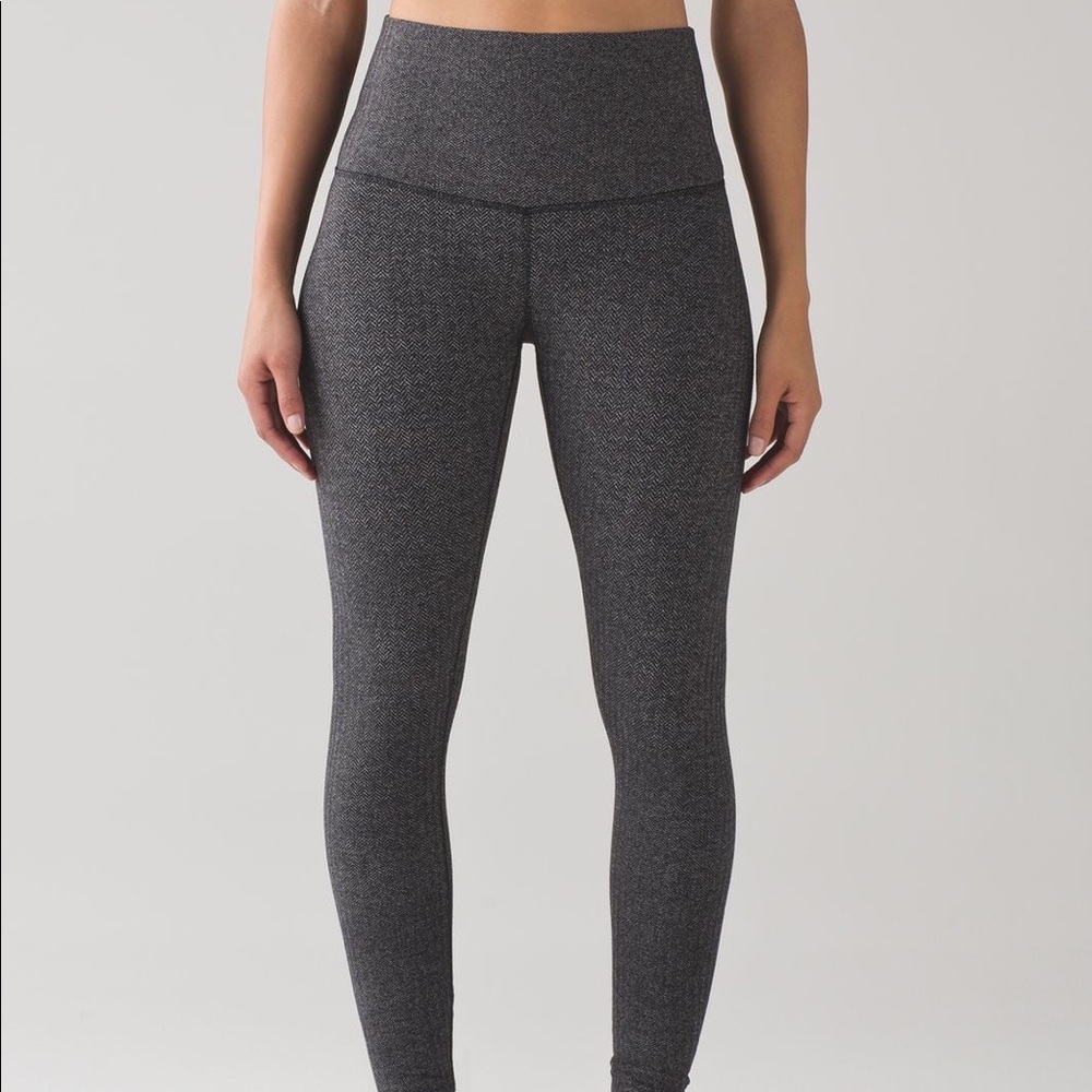 Lululemon Wunder Under Hi-Rise Legging Herringbone